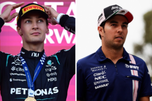 George Russell gana en Azerbaiyán tras resistir a Max Verstappen