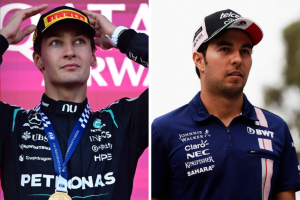George Russell gana en Azerbaiyán tras resistir a Max Verstappen