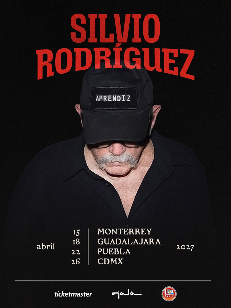 Silvio Rodríguez en México 2027: fechas, ciudades y cuándo salen los boletos