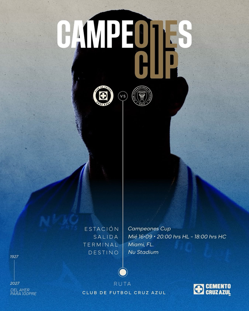 Inter Miami vs Cruz Azul: horario y dónde ver EN VIVO el partido de Campeones Cup